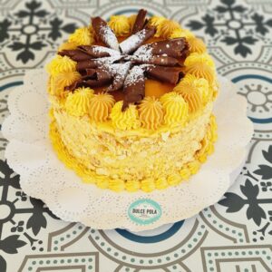 TORTA HOJARASCA MANJAR, LÚCUMA