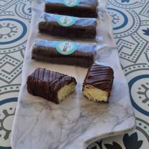 BARRITAS DE COCO BAÑADA EN CHOCOLATE